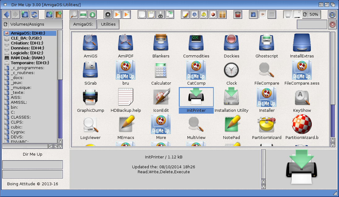 Dir Me Up / Icon view