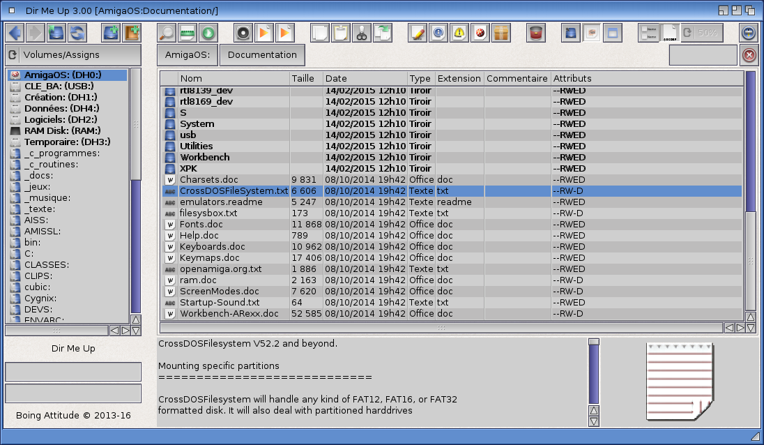 Dir Me Up / Pr�visualisation d'un texte